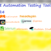 Best Automation Testing Tools in 2024